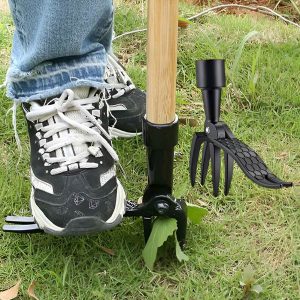 Estirpatore di erbacce - 4 artigli, alluminio, senza piegarsi, senza sostanze chimiche | ROOTNIK