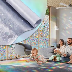 Pellicola per finestre decorativa e protettiva della privacy | PRISMWRAP