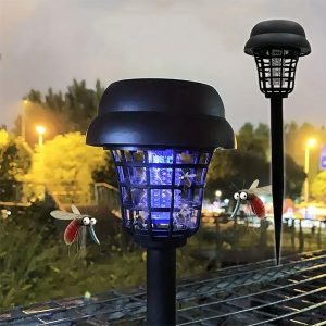 Lampada Solare Repellente per Zanzare - Confezione da 2, UV, 8-12h Autonomia | SOLARBUZZ